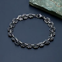 Trendy Brand Mechanical Gear Bracelet Men Fanshion Internet Celebrity Minimalist Sunflower Punk Bangle For Male Personality Gift 1