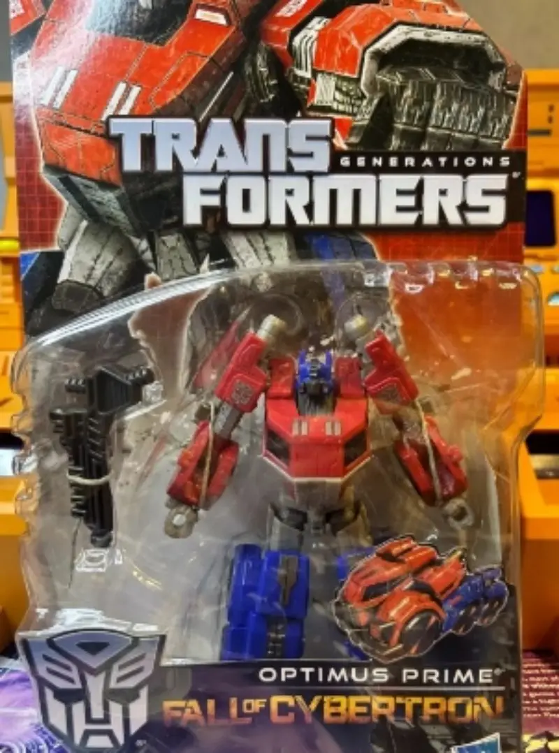 재고 오리지널 하스브로 트랜스포머: 폴 오브 사이버트론 FOC 옵티머스 프라임 블래스터 사운드우 애니메이션 피규어, 액션 피규어 모델  완구 - AliExpress