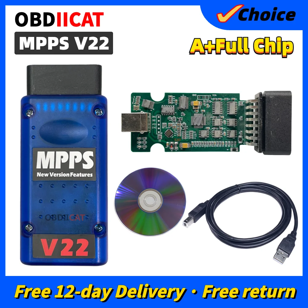 Più Recente Mpps V22 Main + Tricore + Multiboot Con Breakout Cable Car Tool Support Multi-Lingue
