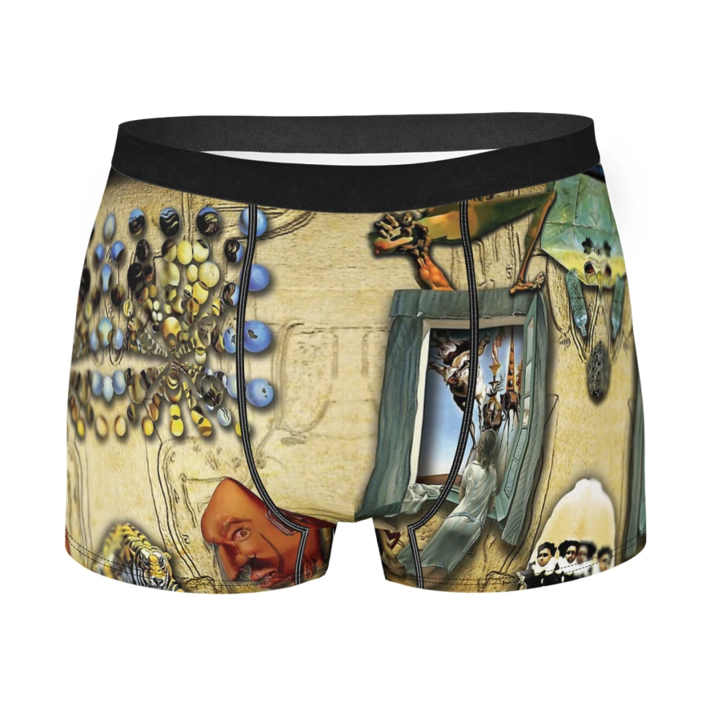 

Collage Salvador The Artist Underpants Homme Panties Man Underwear Ventilate Shorts Boxer Briefs