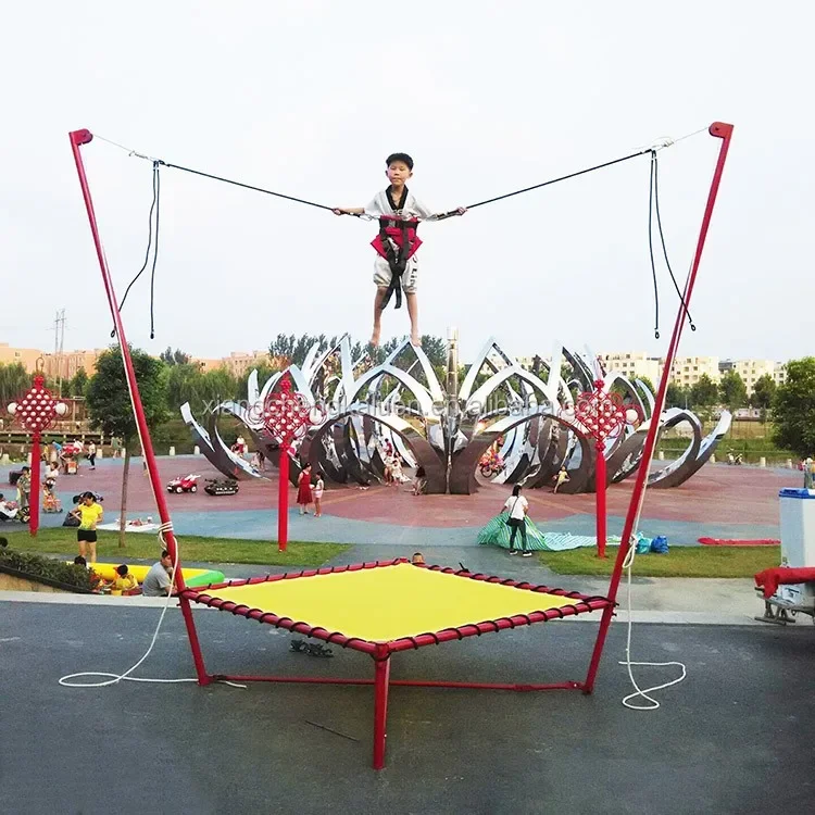 Hot sale australia mini bungee jumping trampoline