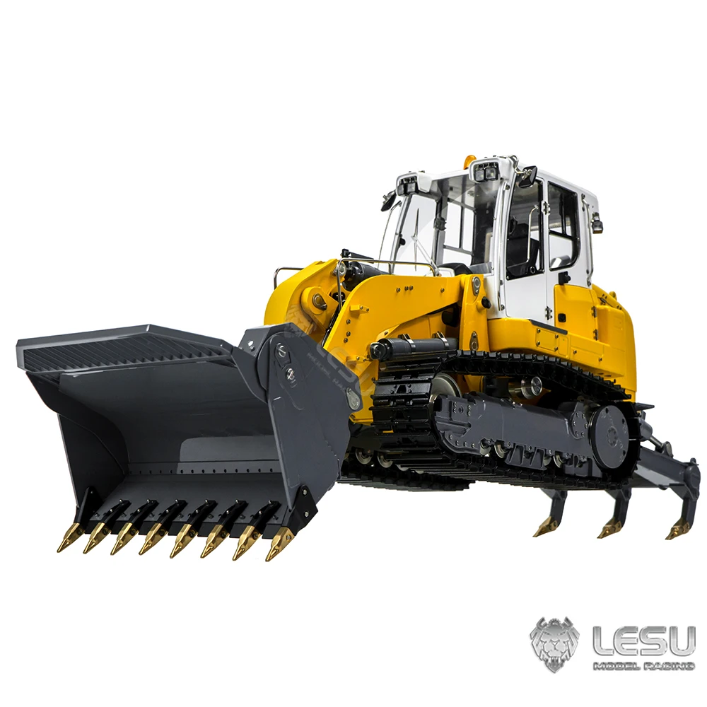 

In Stock Gifts LESU 1/14 Metal 636 Updated Hydraulic Tracked RC Loader Rear Tail Light Sound Toy Earth Mover Vehicle TH20450