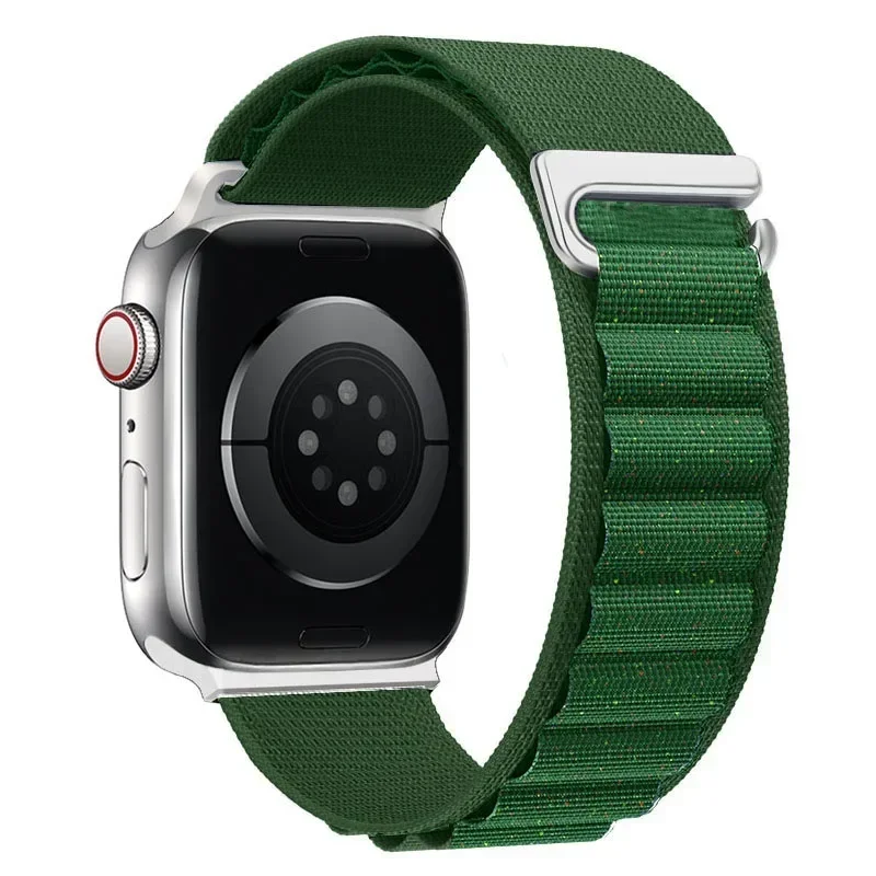 Premium Alpine Loop Nylon Strap for Apple Watch Band - Durable and Stylish Bracelet Watchband