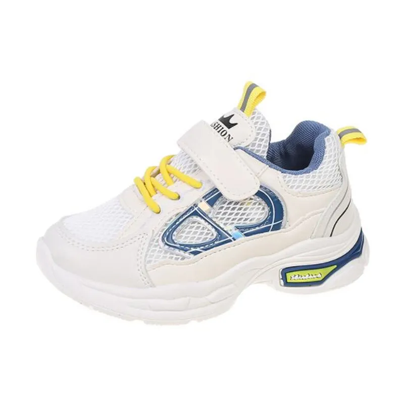 Tennis Sport Shoes for Boys Kids Girls Sneakers Breathable Mesh Children Casual Shoes Non-Slip Fashion Student Running Shoes tennis children lightweight casual shoes for baby girls kids boys rubber bottom antiskid outdoor gym mesh breathable sneakers