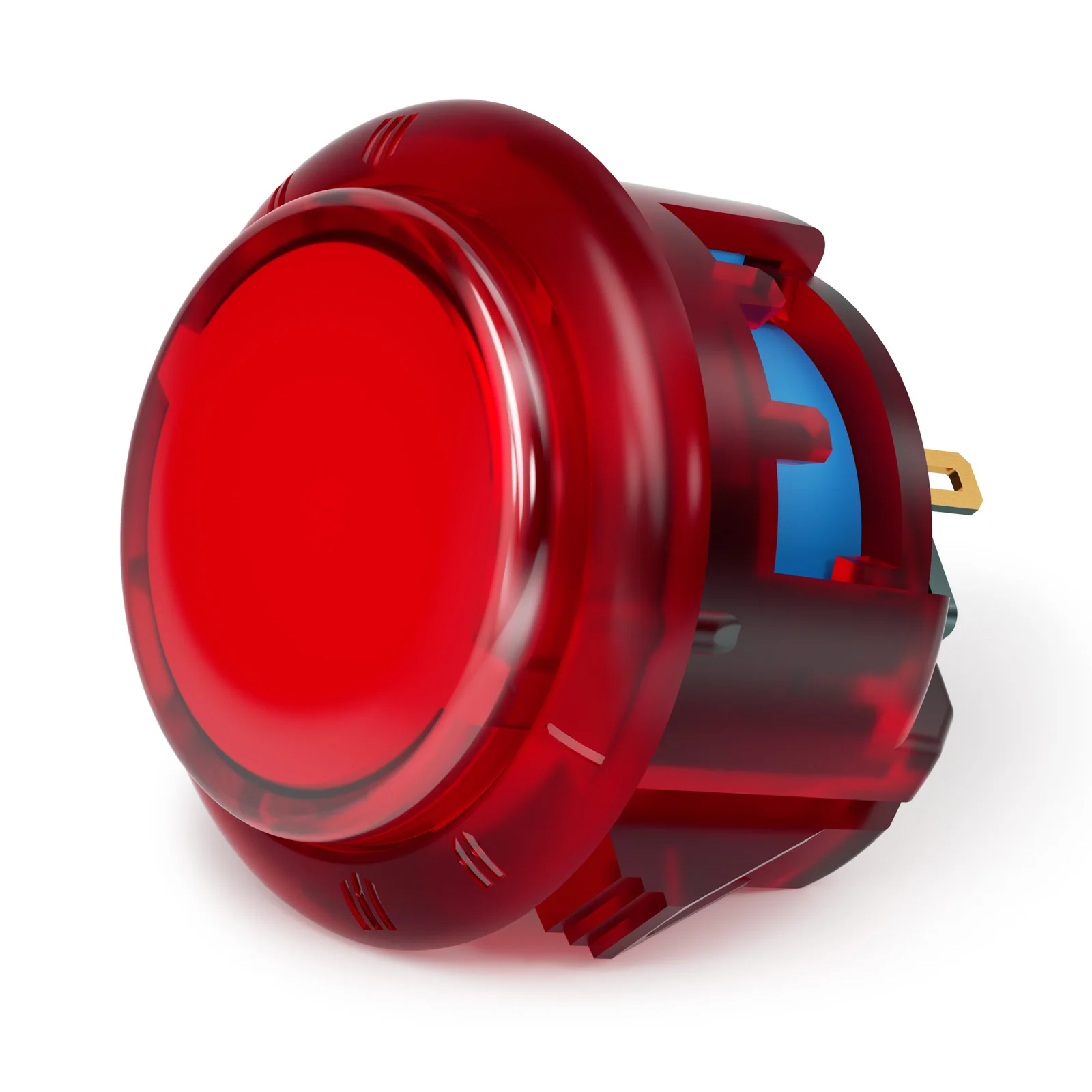 Qanba Gravity KT Arcade-Tasten, geräuschlose Snap-in-Tasten, mehrere Auslösestufen, 30-mm-Arcade-Joystick, DIY-Teile (8 Stück) – Detail 10