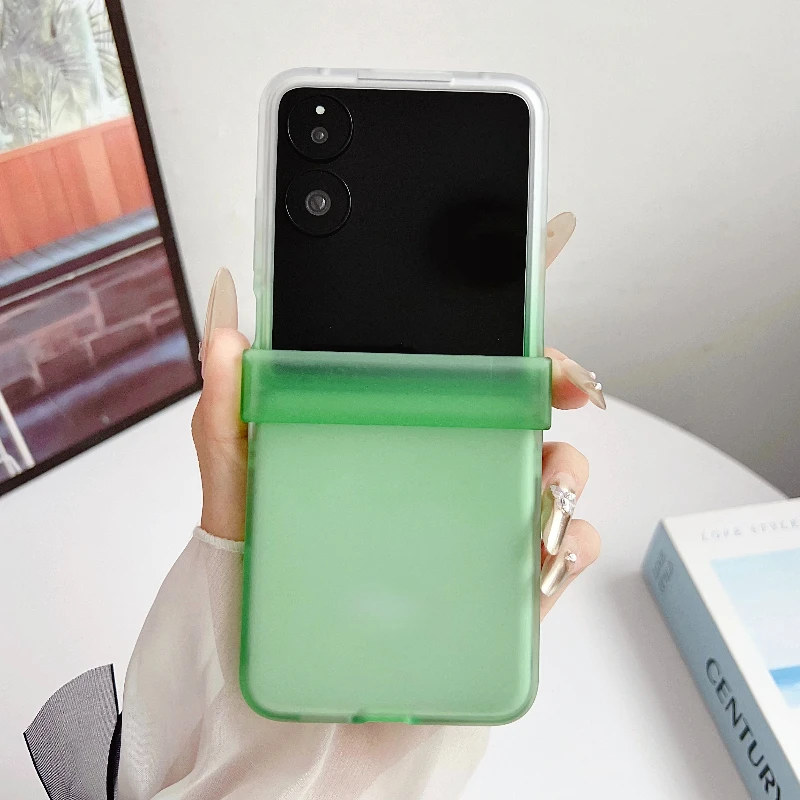 Translucent Frosted Candy Color Gradient Case - 3-Piece Set