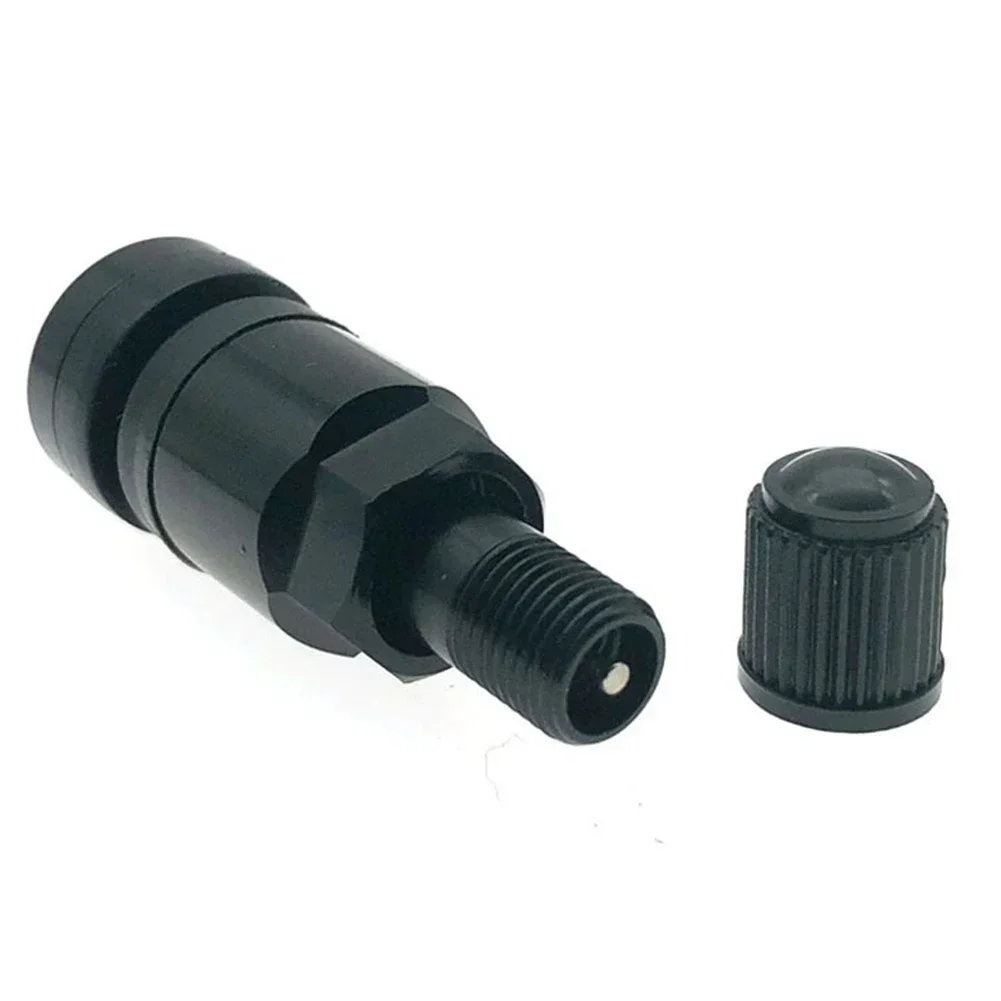 4Pcs Metal TPMS Tire Pressure Sensor Valve Stem Repair Kit for BMW 5 Series Front Left Rear Right Tire Pressure Sensor