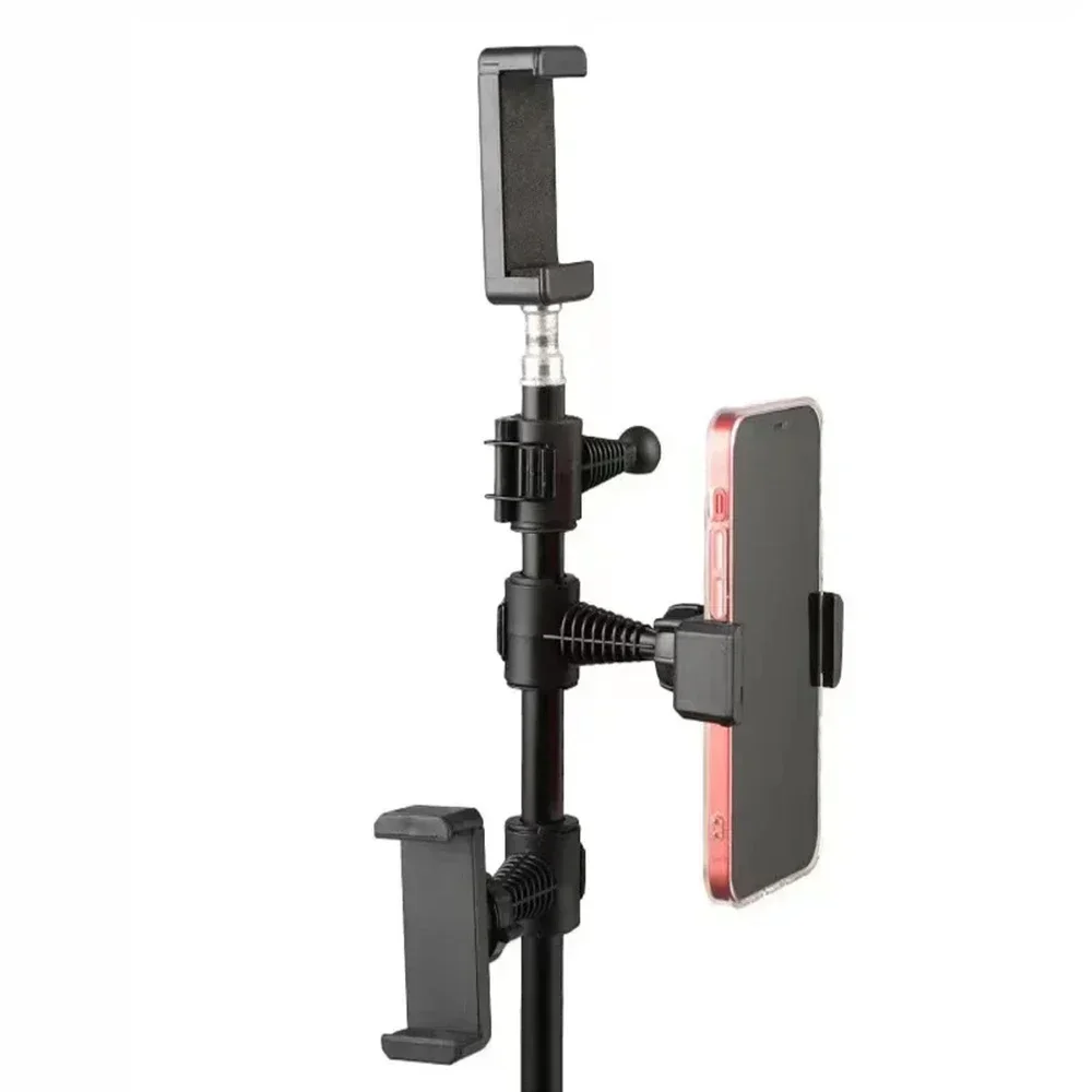 UEGOGO Phone Tripod Bracket Mobile Cell Support Clip For All Smartphones Phone Holder Mount Stand Microphone Stand Mount Tripod