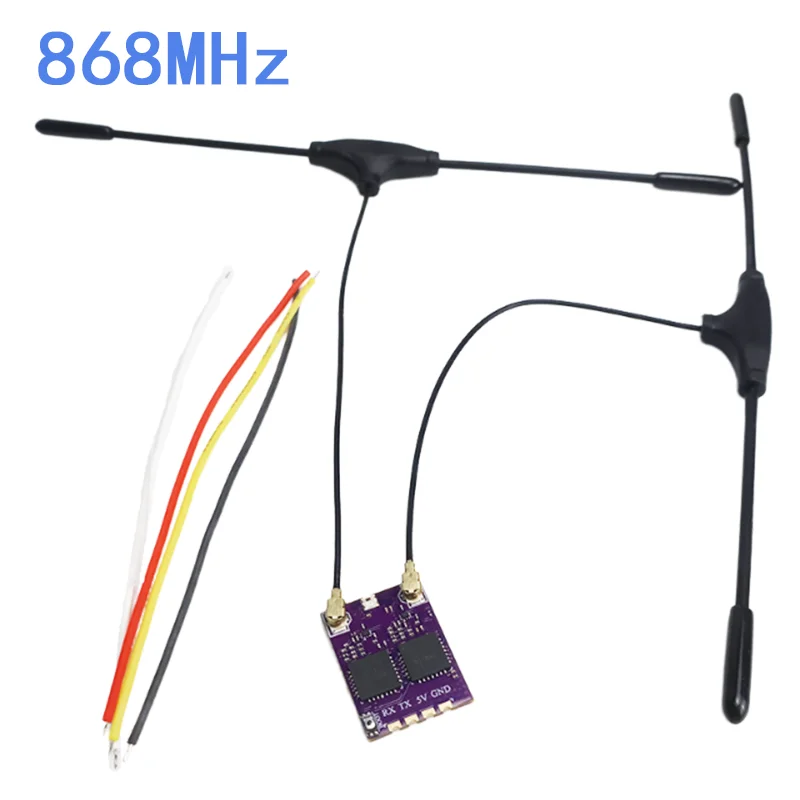 Récepteur double ELRS HappyModel ES900 avec antennes dipôles, parfait pour acheter un équipement de télémétrie longue portée