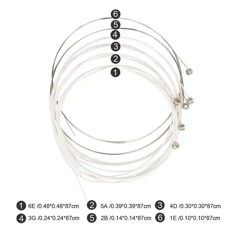 Strings Acoustic Guitar 1 Set Acoustic Guitar String Acoustic Folk