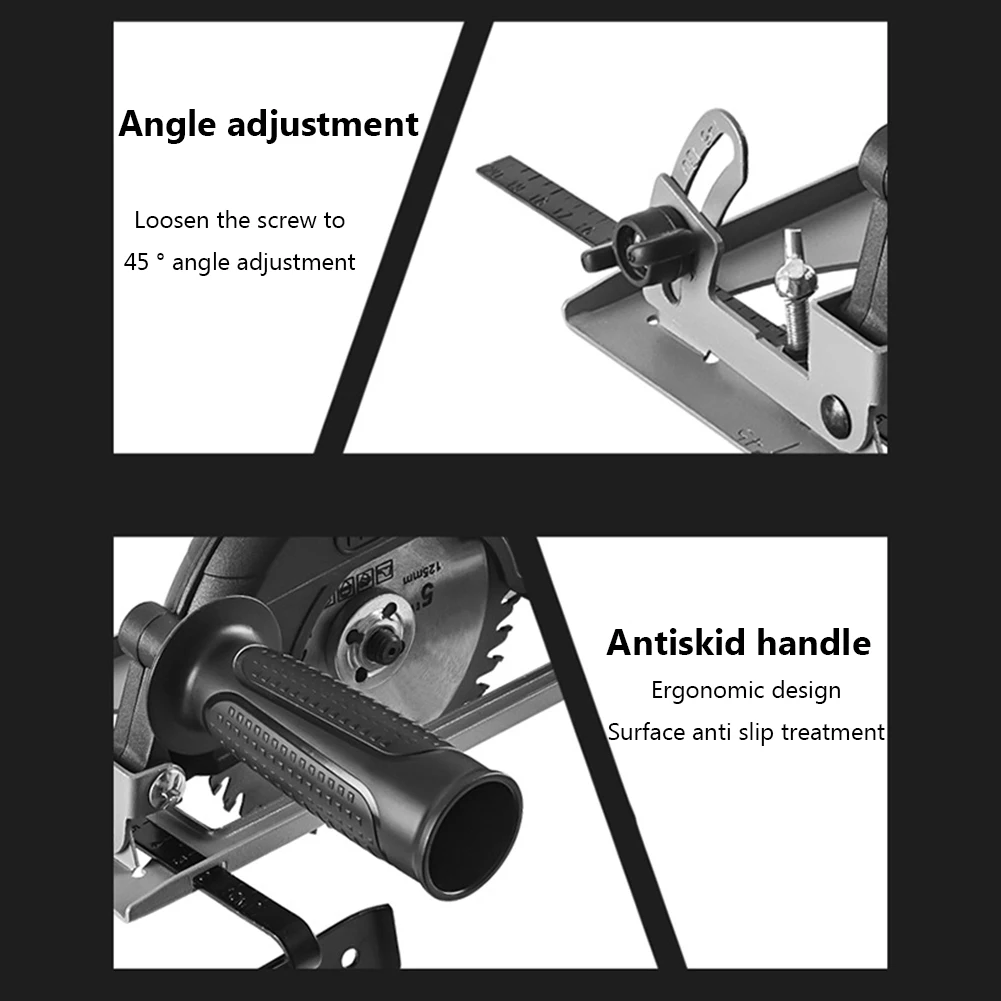 Supporto per smerigliatrice angolare manuale 115 + 125 mm : : Fai  da te