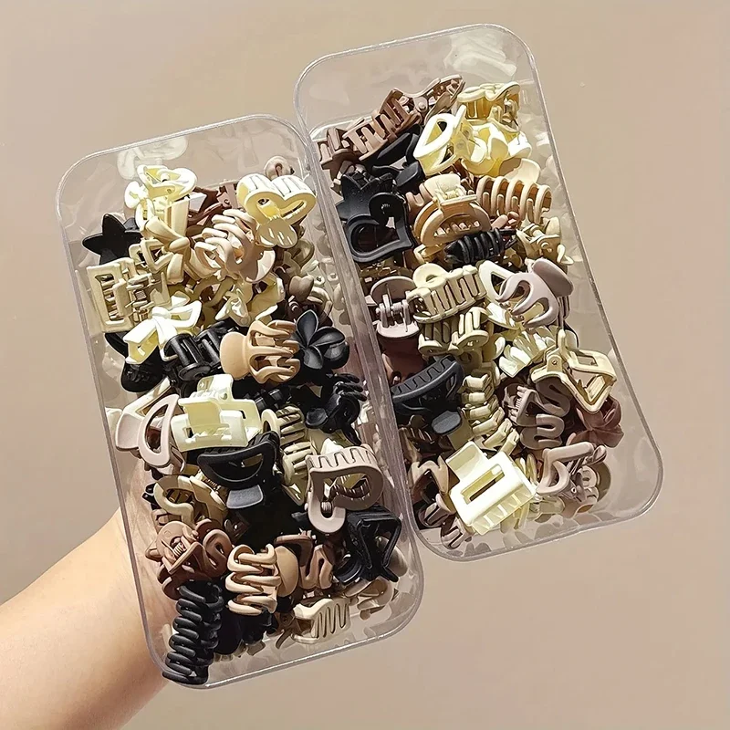 10/20/30 Stück beige gemischte Packung kleine Clips süße Mädchen-Accessoires perfekt für den täglichen Gebrauch, besondere Anlässe oder Reisegeschenke, 2025, neu – Detail 2