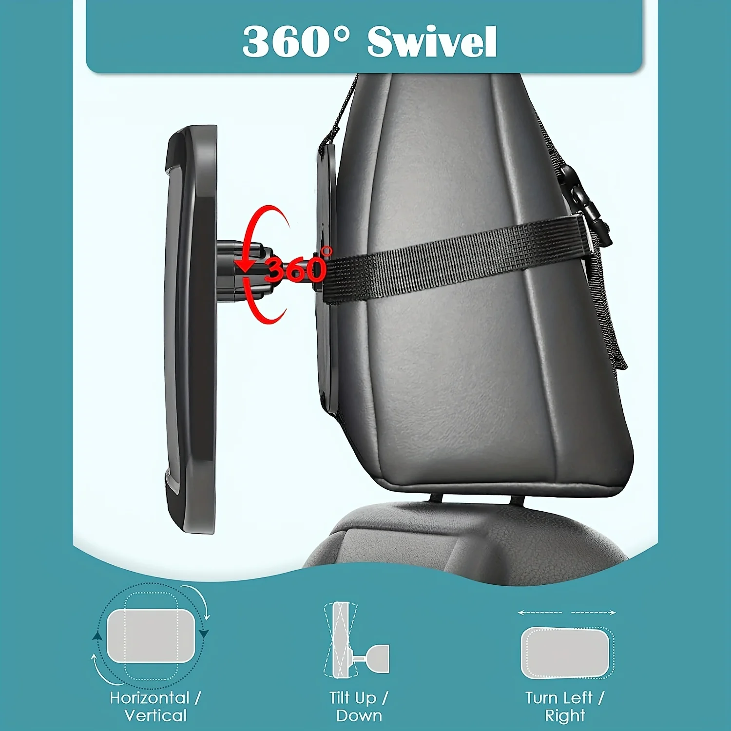 Baby Back Seat Safety Mirror For Car Headrest Rear Facing Seat Infant & Toddler Child Mirror In Car Baby VIiew car rearview mirror car baby mirror