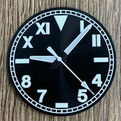 Green Luminous Watch Dial with Hands (02 Black Watch Dial)