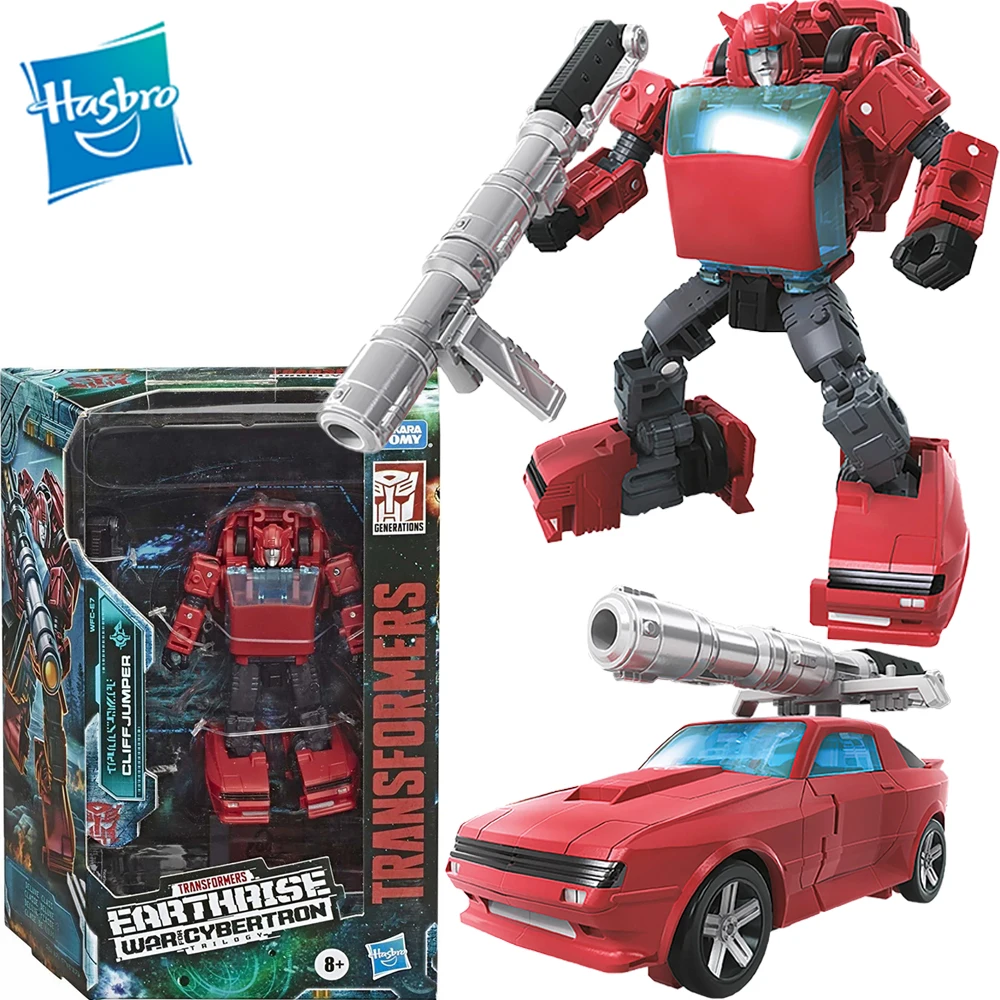 Novità Transformers Generations War For Cybertron Earthrise Deluxe Wfc-E7 Cliffjumper Action Figure Collection Modello E7155