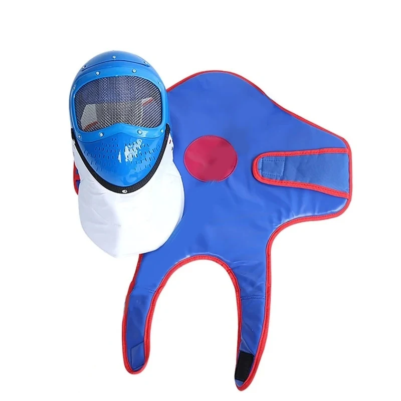 Masque D'escrime Professionnel - Noir, Acier Carbone, Respirant Et Amovible, Protection épée
