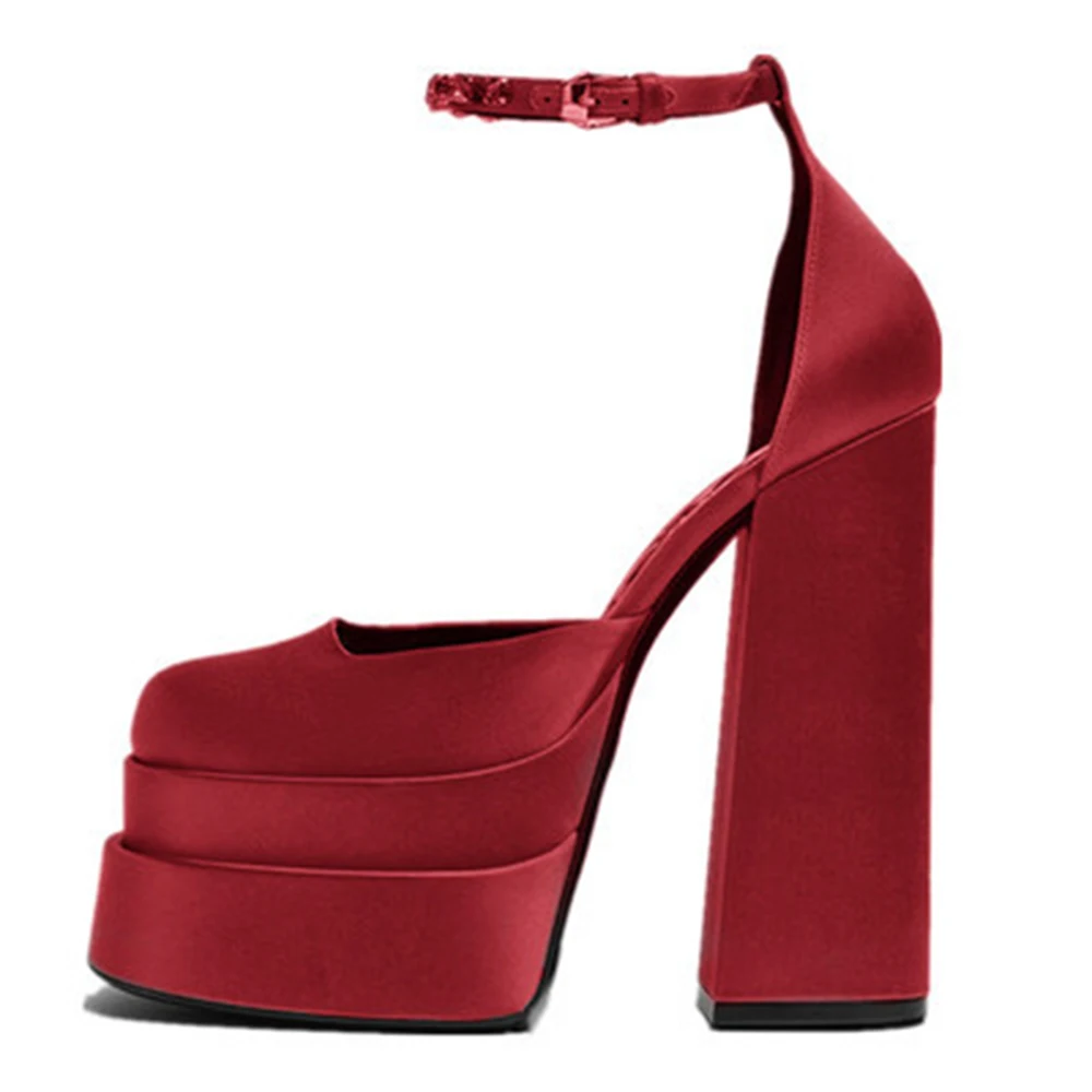 Wine Night Club Shoes Women Pumps Heels 2022 New Designer Top Brand