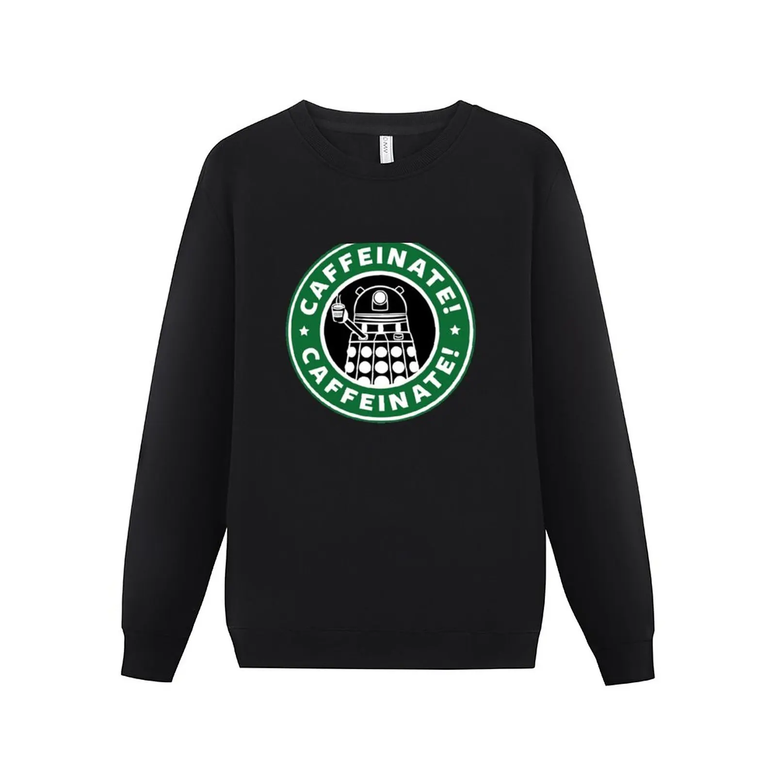 

New Caffeinate! Exterminate! Sweatshirt korean autumn clothes autumn jacket men tracksuit hooded sweatshirt for men