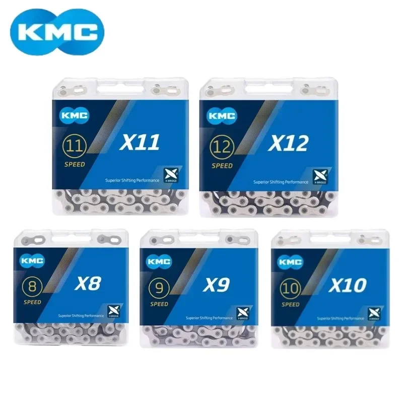 Bicycle Chain KMC X8 X9 X10 X11 X12 8V 9V 10V 11V 12V for Shimano SRAM Bikes