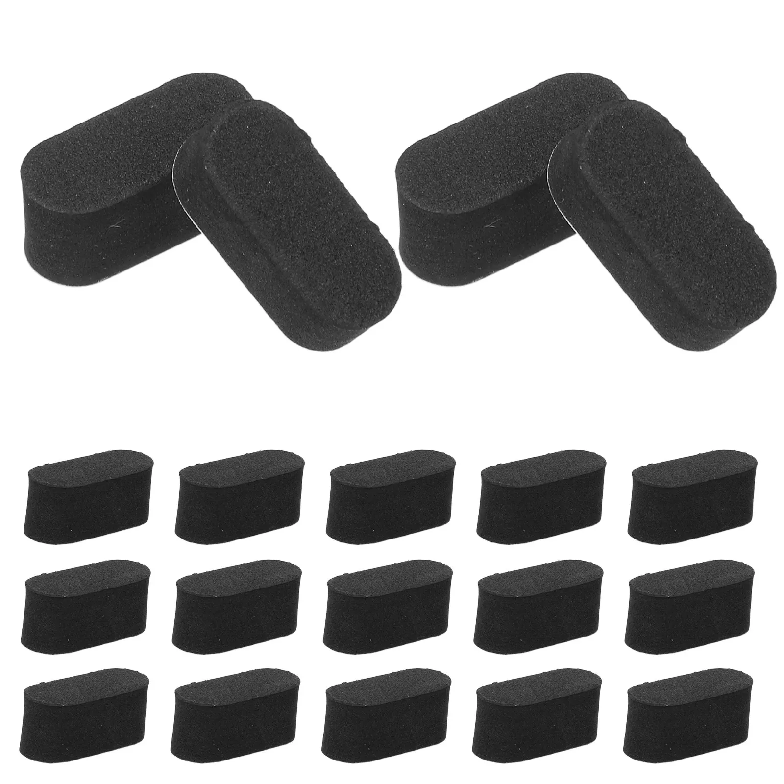 30Pcs 접착식 충격 흡수 발 매트 드론 스키드 패드용 미끄럼 방지 Fpv 랜딩 패드 야외 Fpv 이륙 착륙 안정성