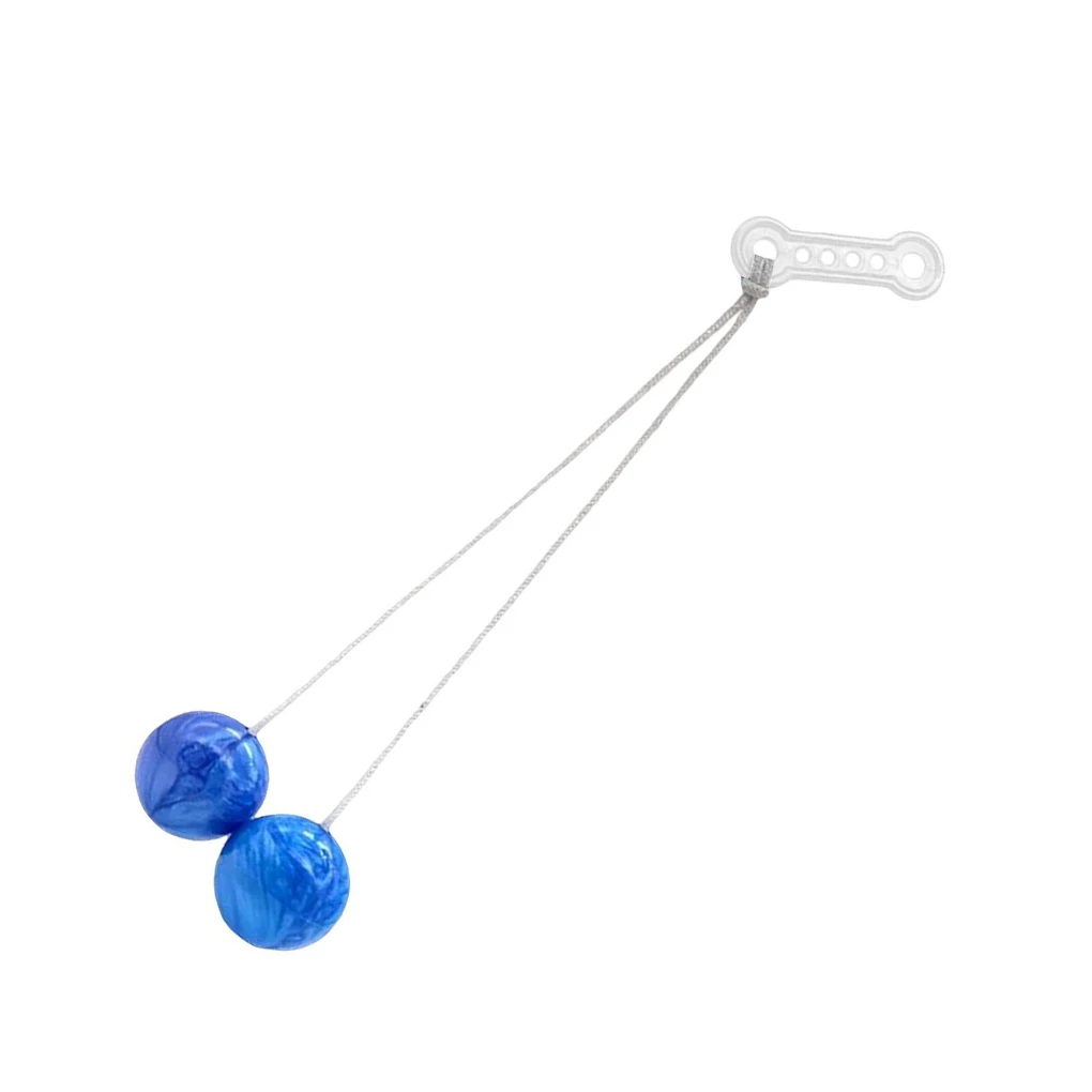 

Click Cack Ball Swinging Ball Toys Fine Motor Skills Sensory Toy for Outdoor Blue