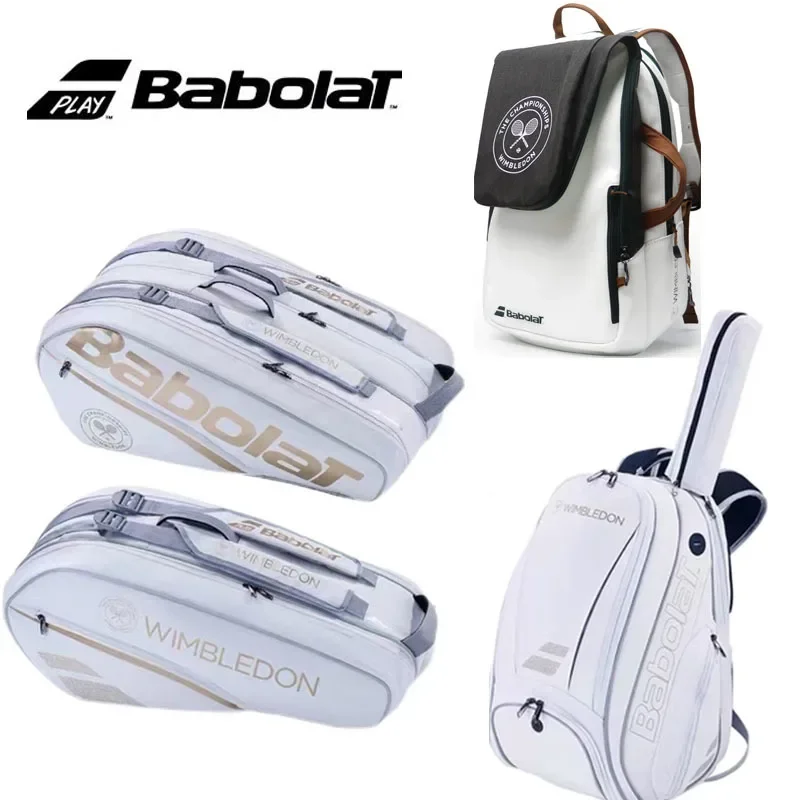 Babolat tennis backpack PURE wimbledon raqueteira tennis bag 2 /6