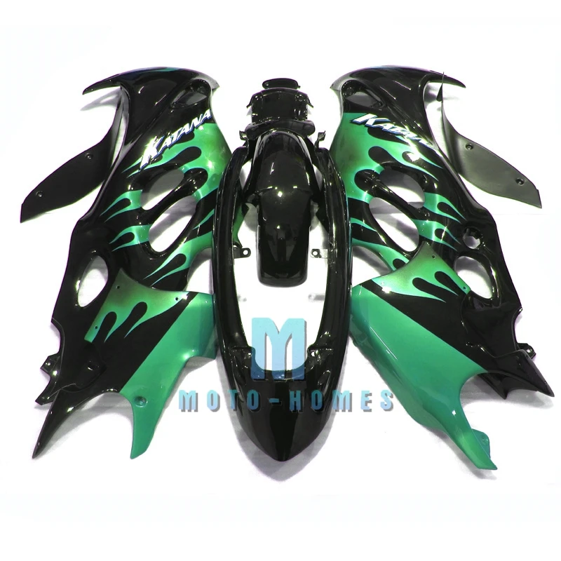 

Fairing Kit Set Fit For Suzuki GSX600F GSX750F 2003 2004 2005 2006 Katana 03-06 Rebuild Bodywork Panel Black Green