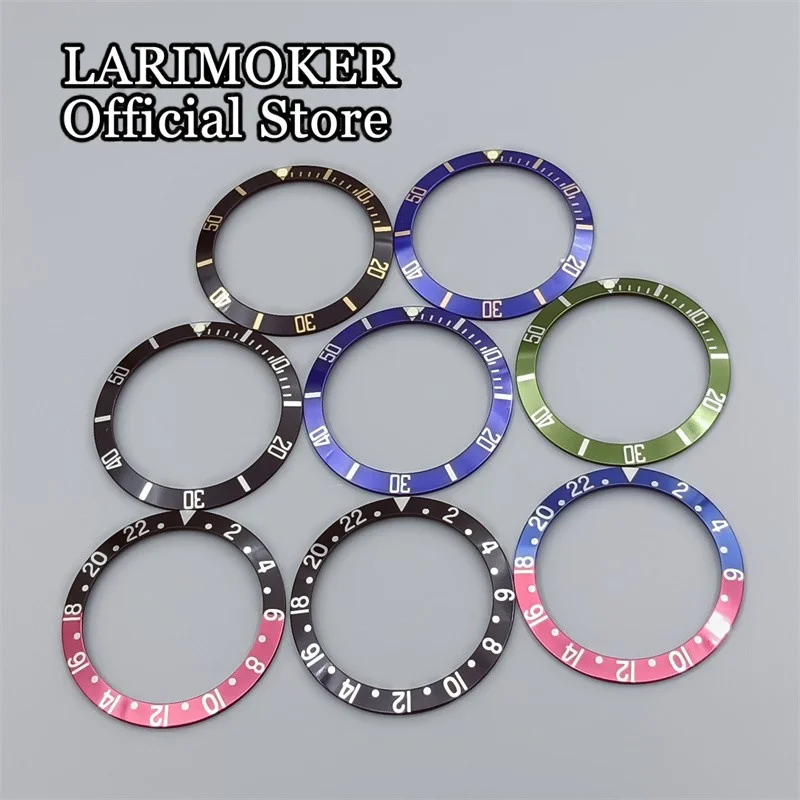 38mm Titanium Bezel Insert Fit 40mm Watch Case,watch face accessories,watch dial accessories