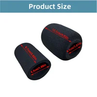 2PCS Windscreen for Shure SM7B,Microphone Pop Filter Cover,Mic Foam Cover Replacement Noise Reduction for SM7B PGA27 SM257 Mic 6