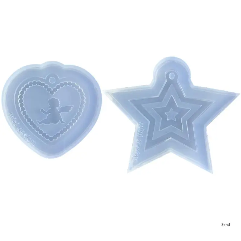 

Create Beautiful Jewelry with this Reusable Silicone Mold for Angel Pendants and More