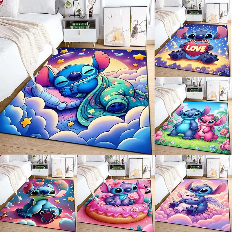 Stich Mini Rug Why the MINISO Stitch Bedroom Rug Is My Son’s Favorite Floor Companion ...