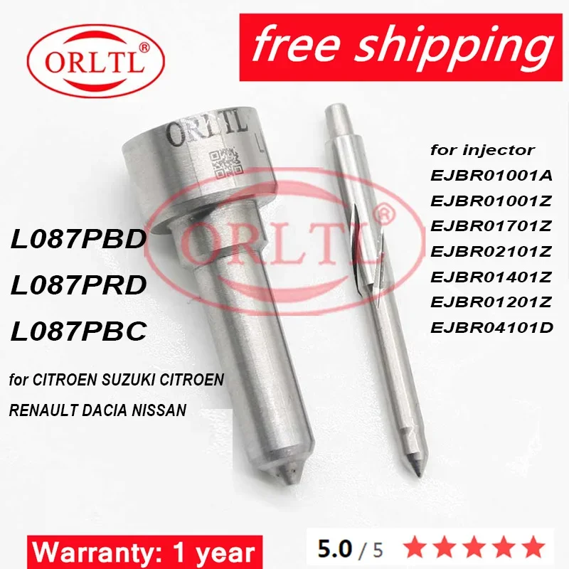 

Сопло L087PBD L087PRD для NISSAN RENAULT SAMSUNG SUZUKI EJBR01701Z EJBR04101D EJBR01401Z EJBR01201Z EJBR02101Z 8200553570