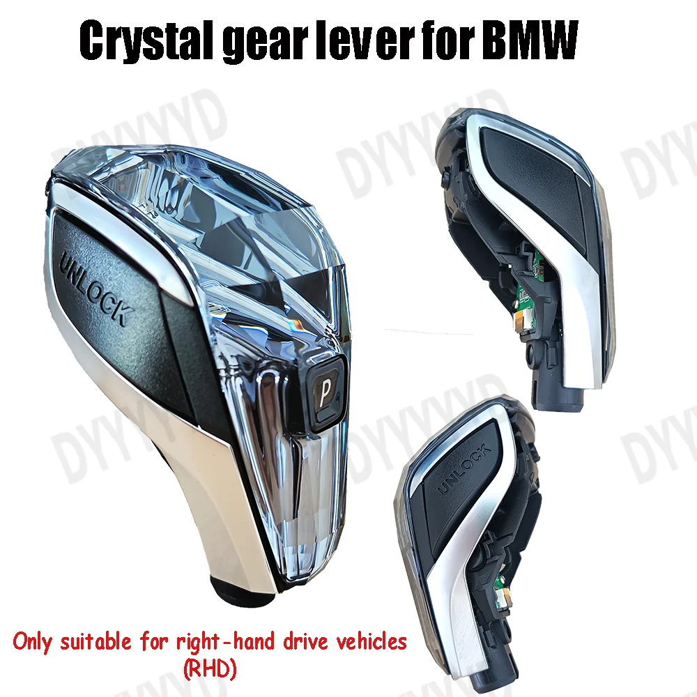RHD Crystal Gear Knob For BMW 3 Series G20 G28 4 Series X3 G01 G08 X4 X5 G05 X6