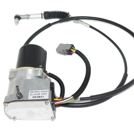 

Excavator Round Throttle Motor 2523-9015 2523-9014 For DX225