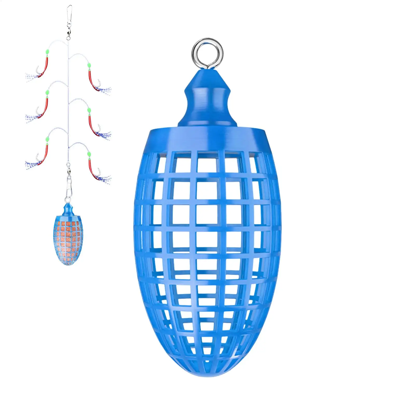  slider image of Fishing Bait Cage Swivel