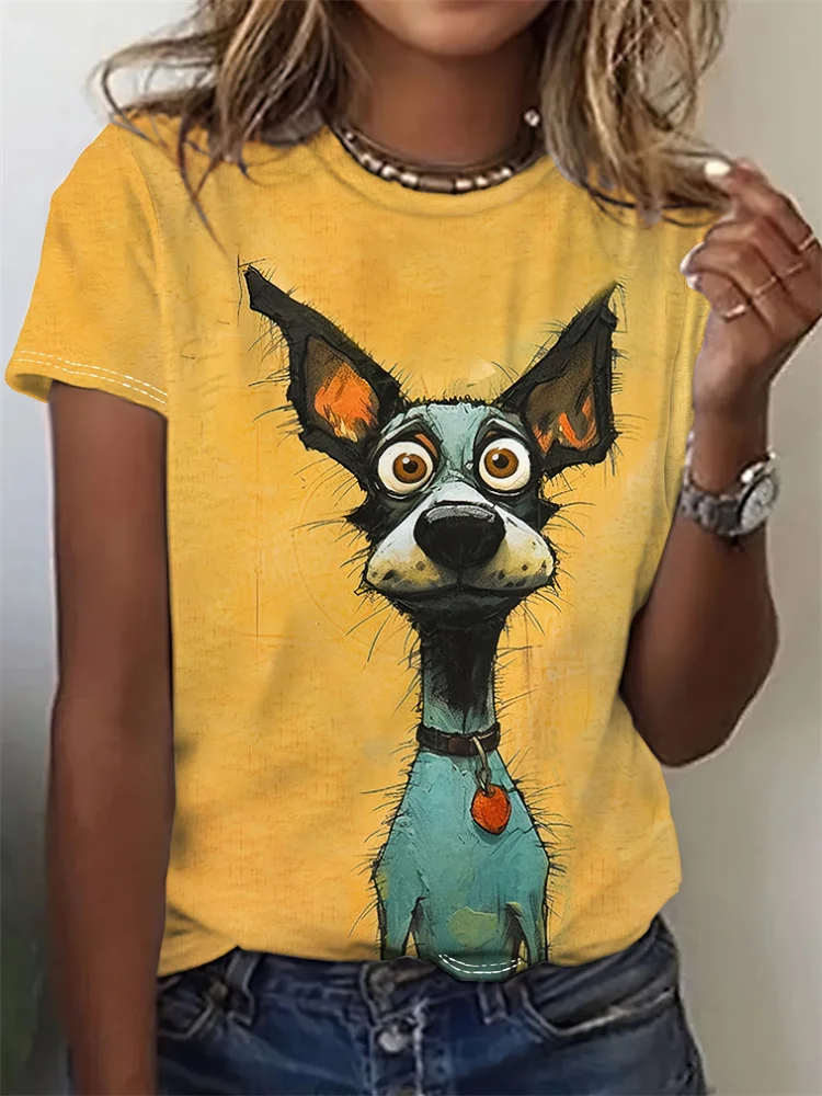 camiseta-de-manga-corta-con-estampado-de-perro-para-mujer-su-ter