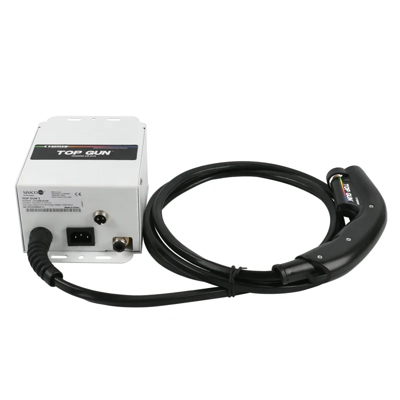 

TOP GUN Efficient Remove Electrostatic Ionizing Dusting Gun Ionizer Air Blowers Static Eliminate