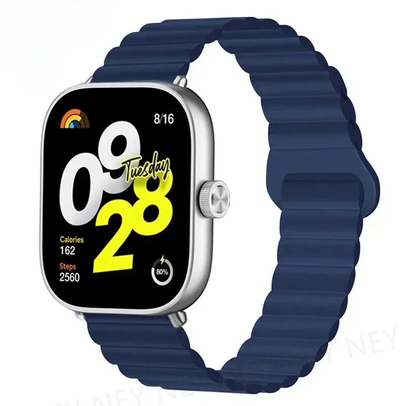 Magnetic Silicone Sport Wristband Bracelet - Universal Smartwatch Accessory