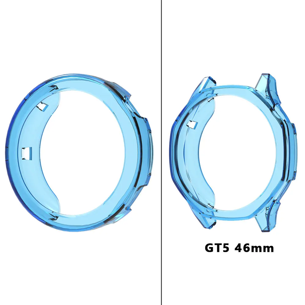Premium Silicone TPU Smartwatch Protective Case with Screen Protector Frame
