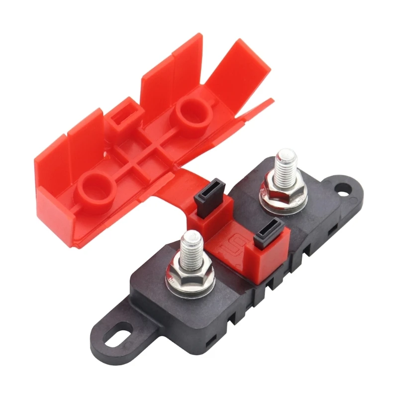 

Fuses Block BDFM Bolt-on Fuses Holder Flat Type Fuses For Car Boat 500A