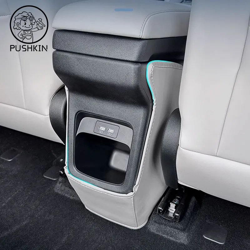 Car Styling Rear Seat Anti-kick Mat Seat Back Dirt Protection Pad For BYD Yuan Pro Yuan UP EV Auto Accessories car seat protector,car door kick pad