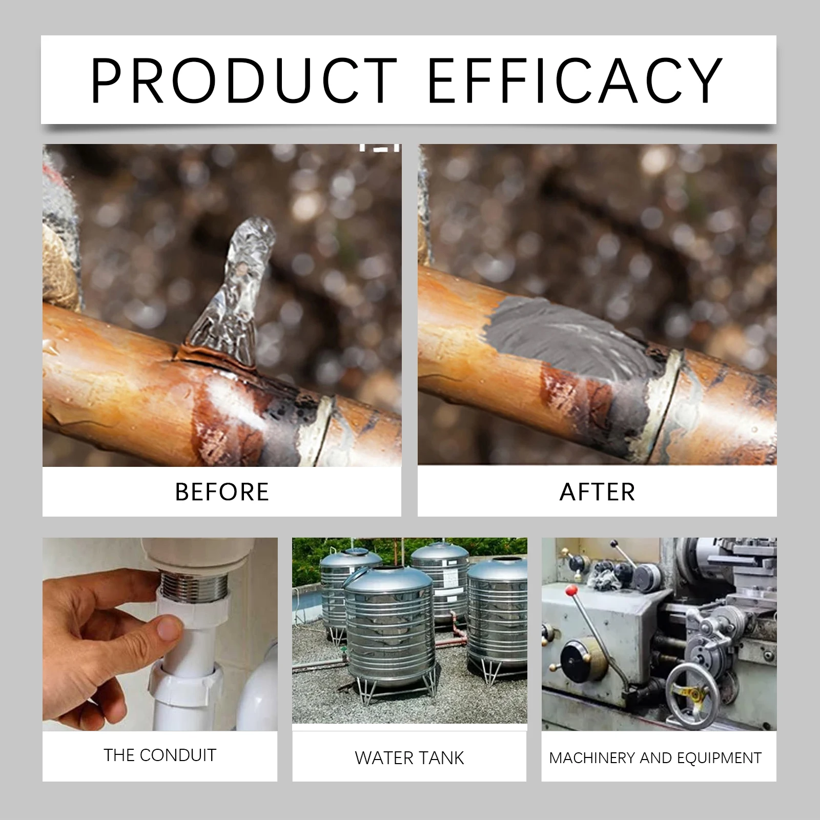 High-Strength Metal Repair Epoxy Adhesive - 50g Heat & Cold Welding Solution
