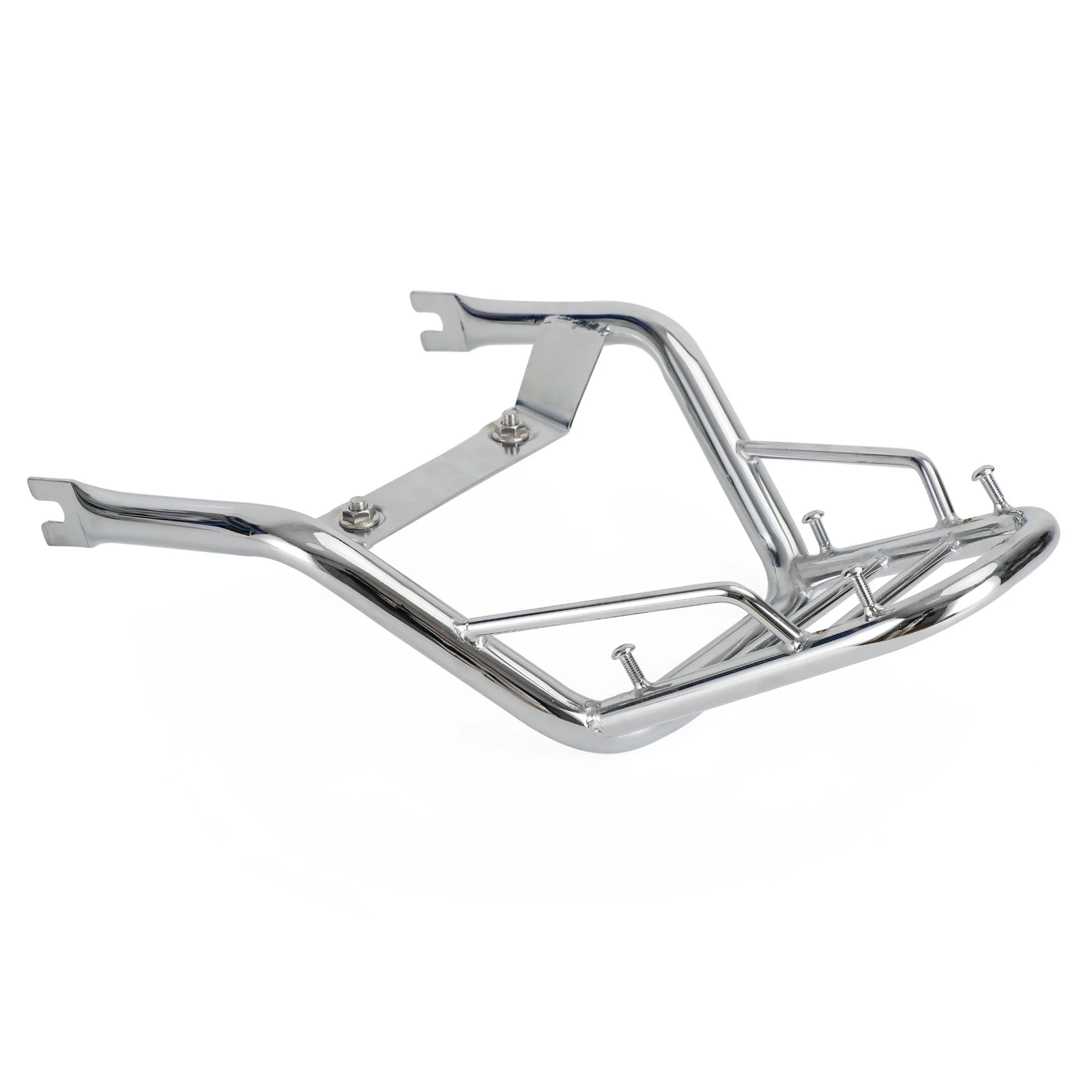 Areyourshop Rear Rack Chrome Luggage Carrier for Honda Z125 Monkey 125 motorcycle luggage rack