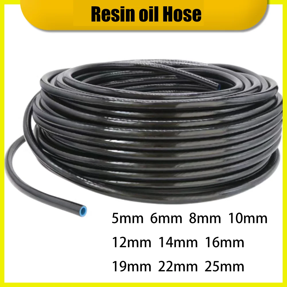 TPU Resin Oil Pipeline Diesel Hose High Temperature Pressure Explosion-Proof Fuel Hoses Inner diameter of hose5~25mm 1/3/5/8/10M fuel hose