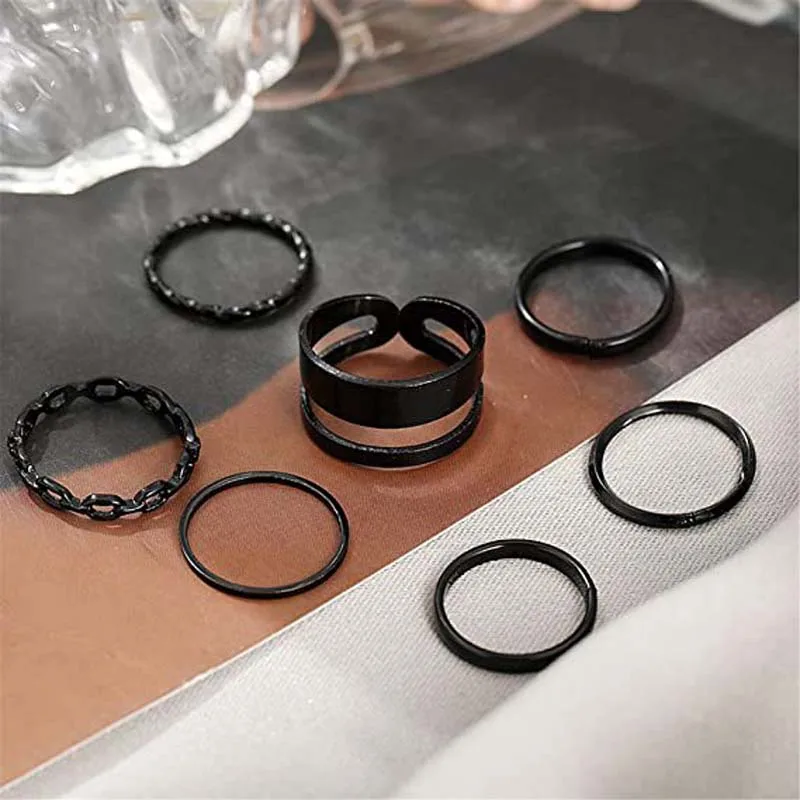 Finger Rings 7Pcs/set For Women