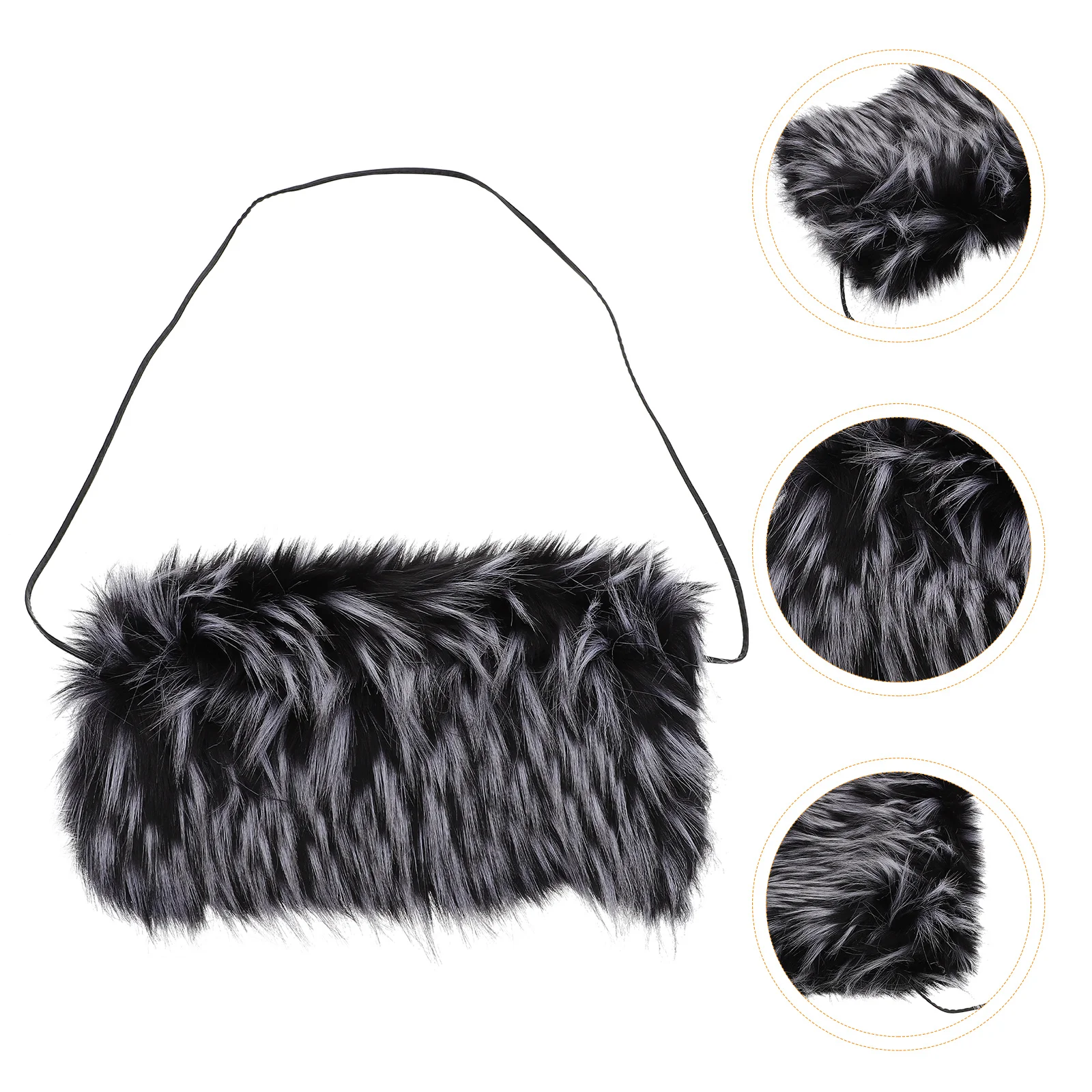 

Winter Warmer Hand Muff Warm Cushion Winter Hand Warmer Bags Faux Fur Hand Warmer Arm Warmer Muff Hand Muffs 34x20cm