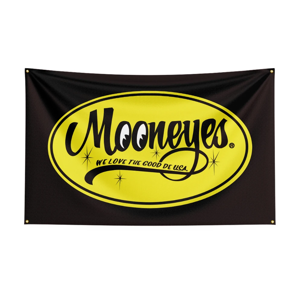 

3X5Ft Moon Eyes Flag For Decor
