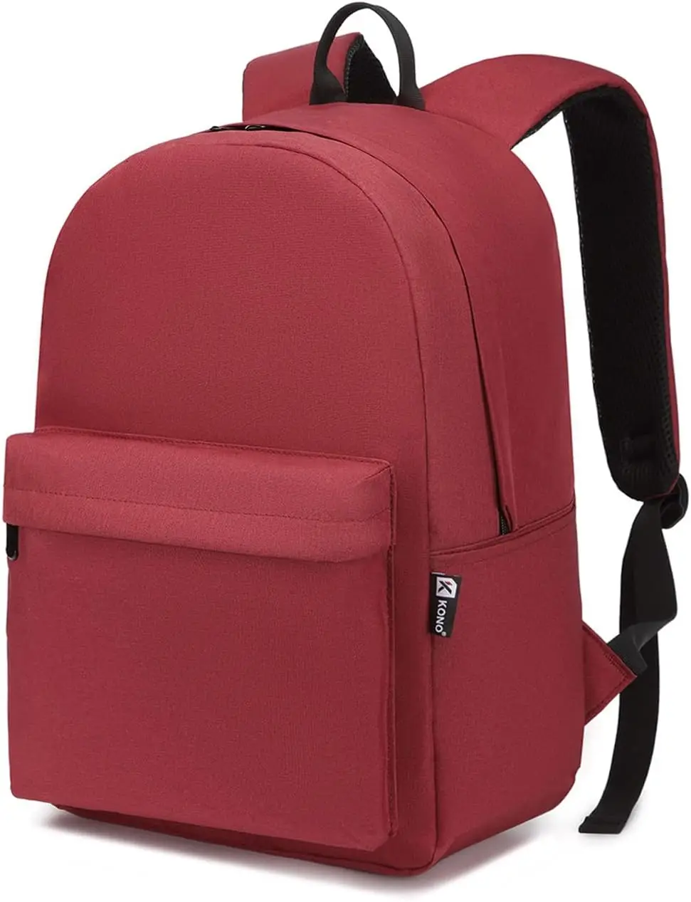 KONO Lightweight Backpack, 15.4" Laptop Compartment, Anti-Tear Polyester, Large Capacity for Men Women Kids