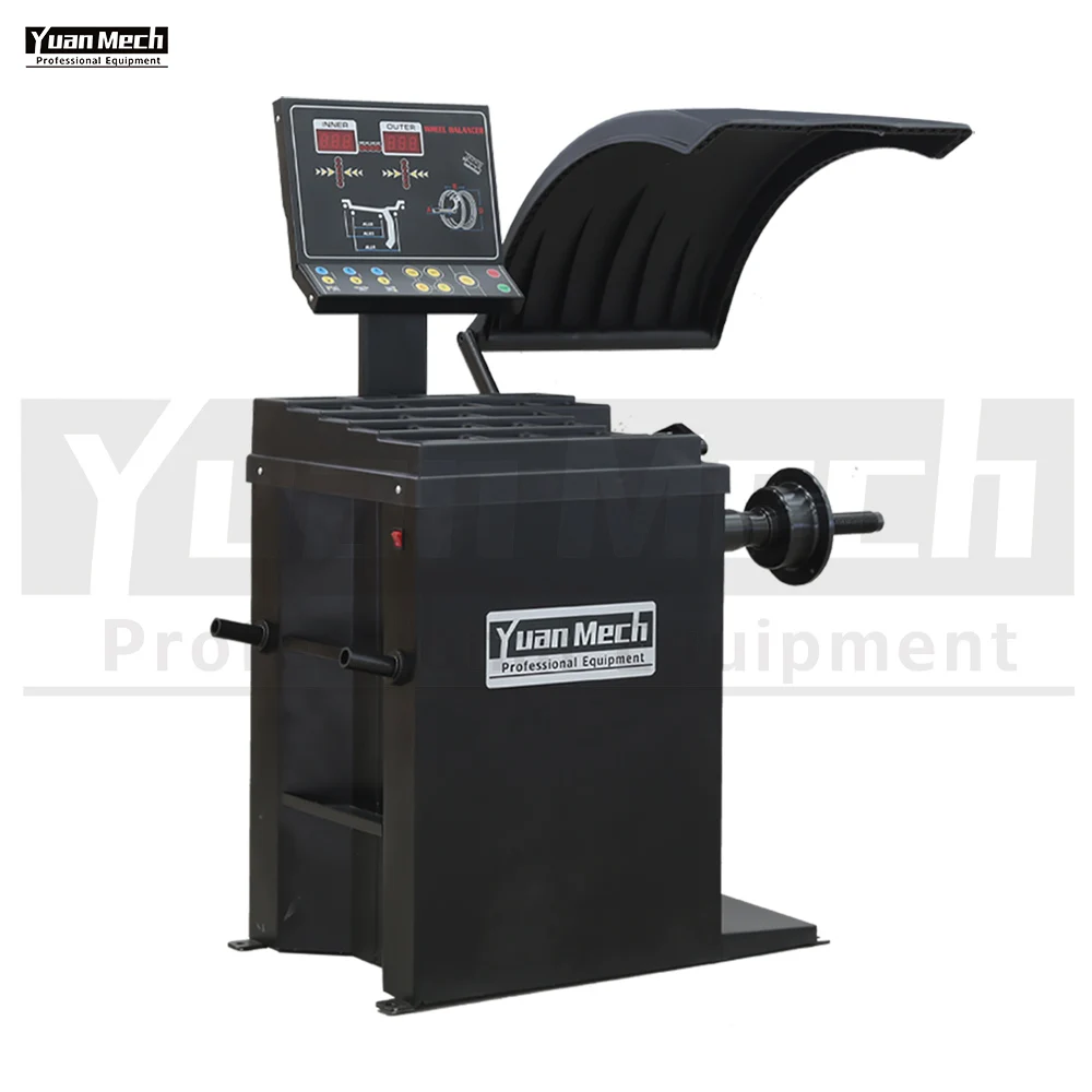 

YuanMech B657 Factory Price Easy Operation and High Quality Car / Motorcycle Wheel Balancer Wheel Balancing Machine