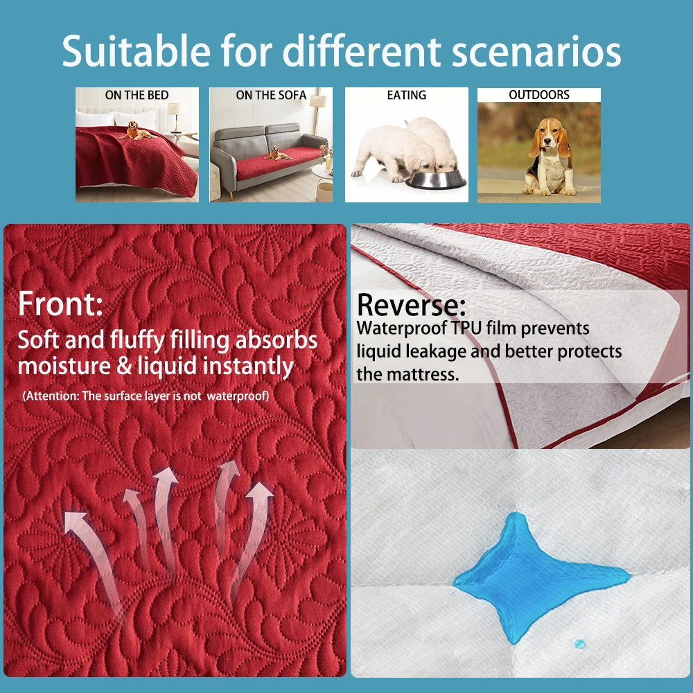 Waterproof Pet Bed Cover 4